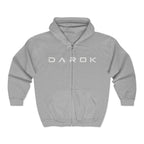 Zip Hoodie — DAROK Logo with “Defy. Endure. Repeat.” Back