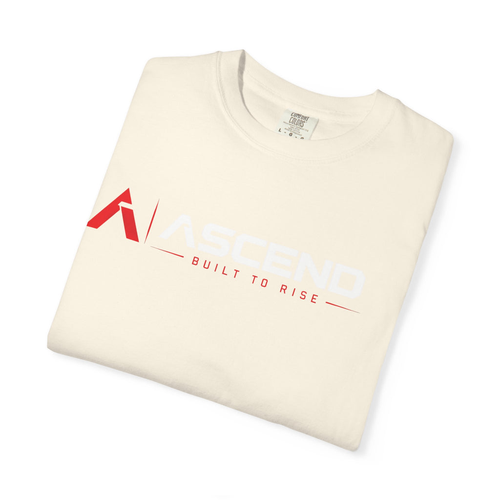 T-Shirt "Built to Rise" Minimalist Logo Tee