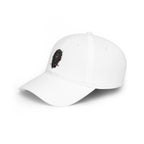 Low Profile Baseball Cap — Dark Gothic Owl Skull Design
