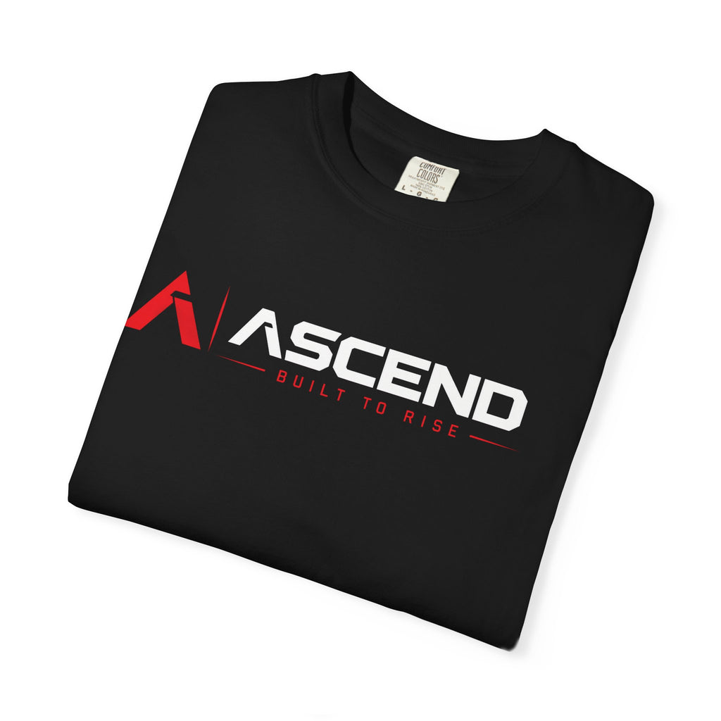 T-Shirt "Built to Rise" Minimalist Logo Tee