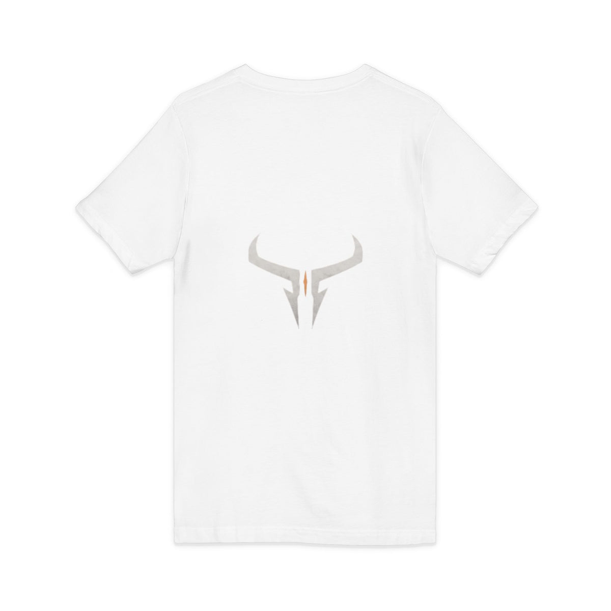 Razera Bull Logo V-Neck Tee — Minimal Gaming Emblem T-Shirt