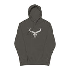 Pigment-Dyed Logo Hoodie — Bull Skull Front & Razera Back