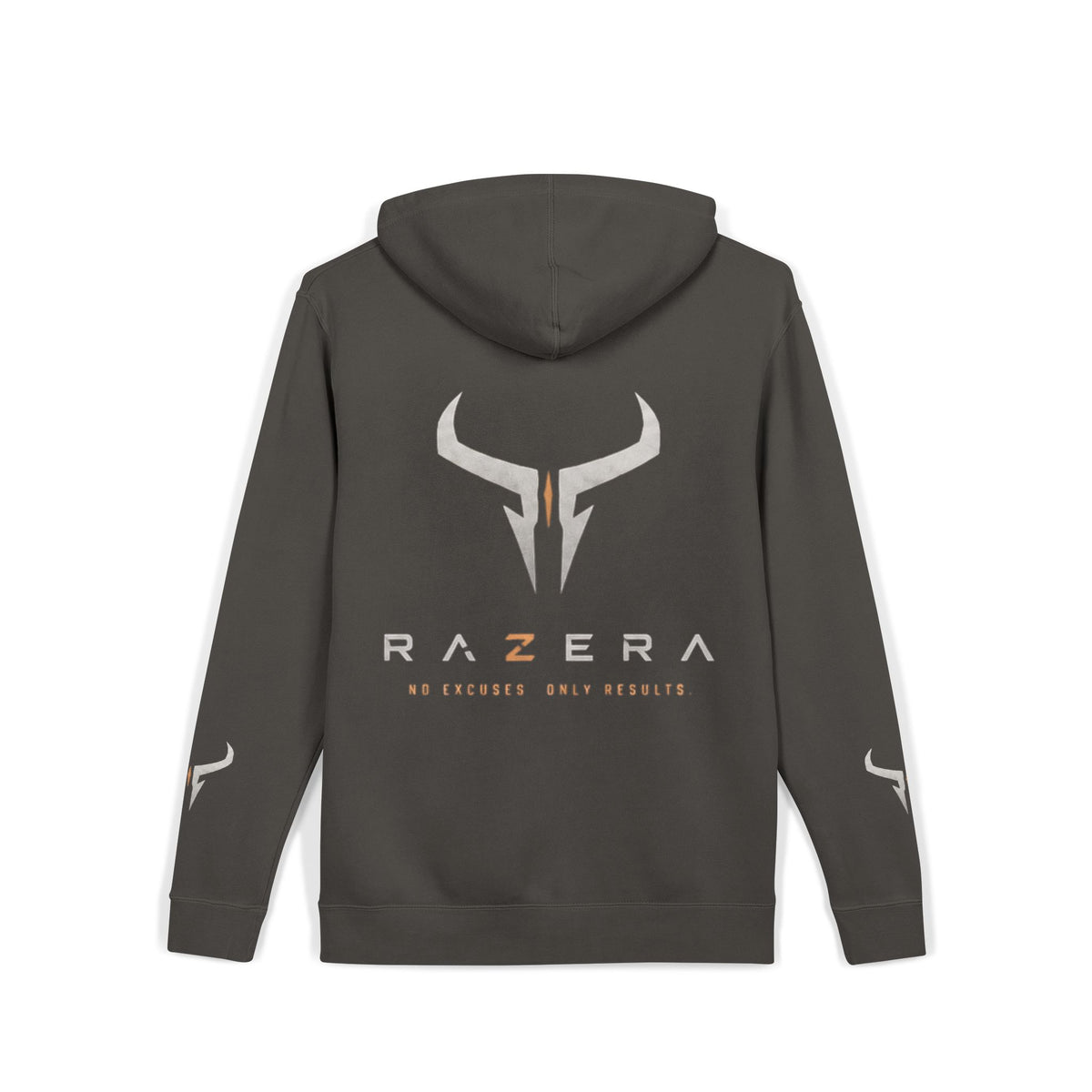 Razera Bull Logo Hoodie — Pigment-Dyed Pink Comfort Pullover