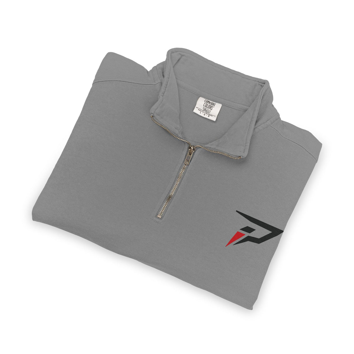 Primalis Quarter-Zip Sweatshirt — Minimal Athletic Logo Pullover