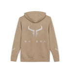Razera Bull Logo Hoodie — Pigment-Dyed Pink Comfort Pullover