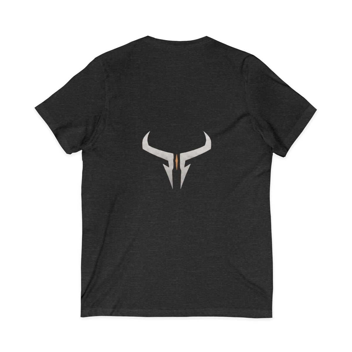 Razera Bull Logo V-Neck Tee — Minimal Gaming Emblem T-Shirt