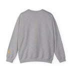 Crewneck Sweatshirt — Minimal 'AXIOM' Logo Pullover with Vertical Back Text