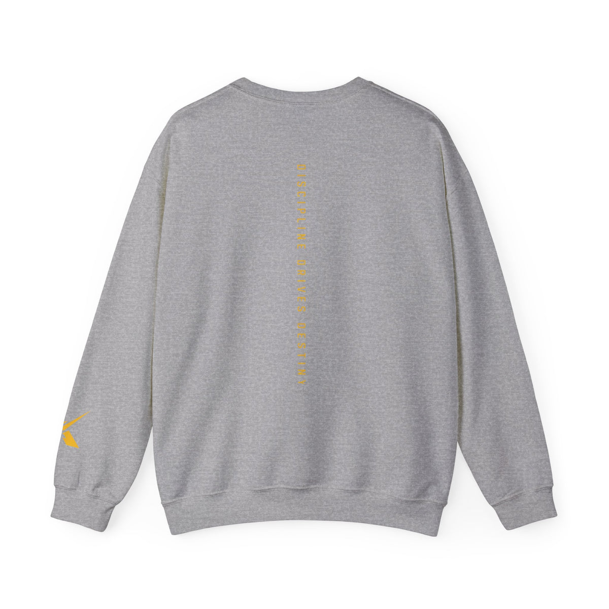 Crewneck Sweatshirt — Minimal 'AXIOM' Logo Pullover with Vertical Back Text
