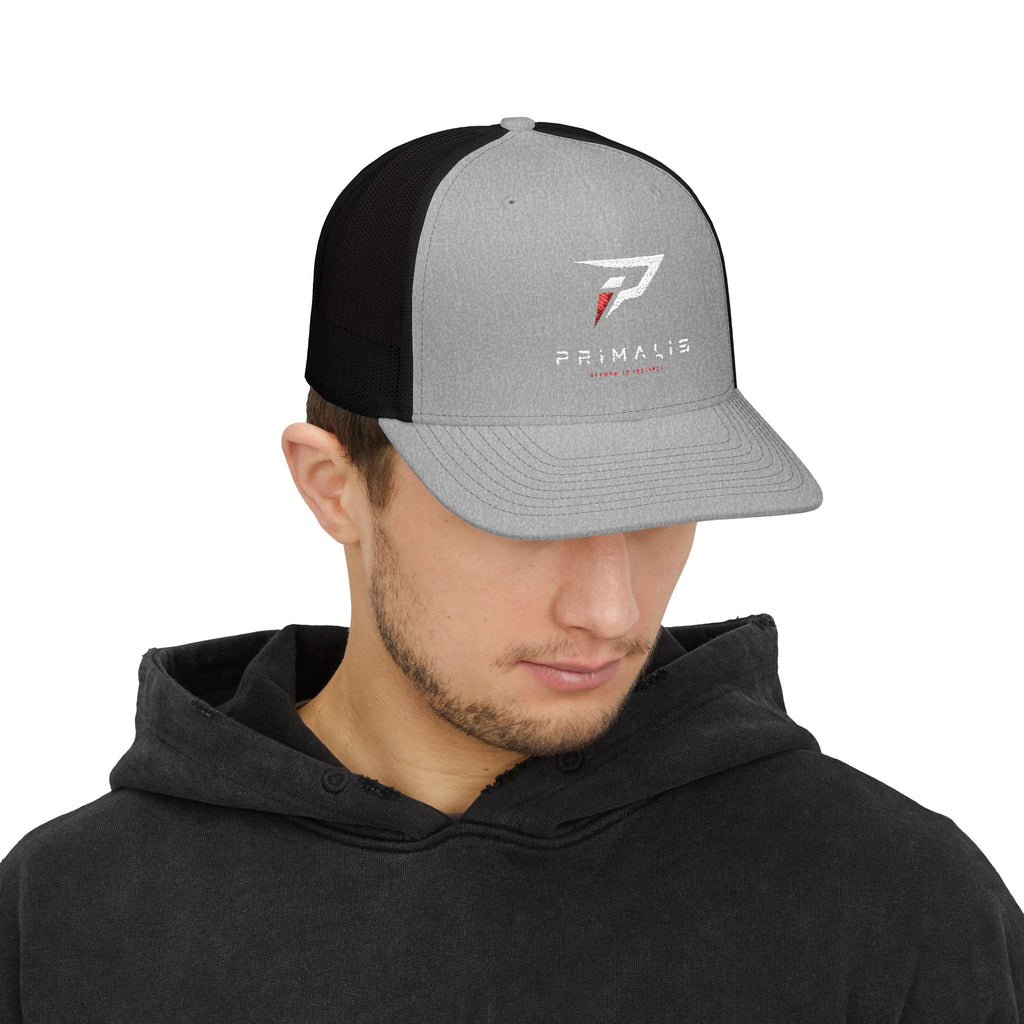 Primalis Performance Trucker Cap — Logo Snapback Hat