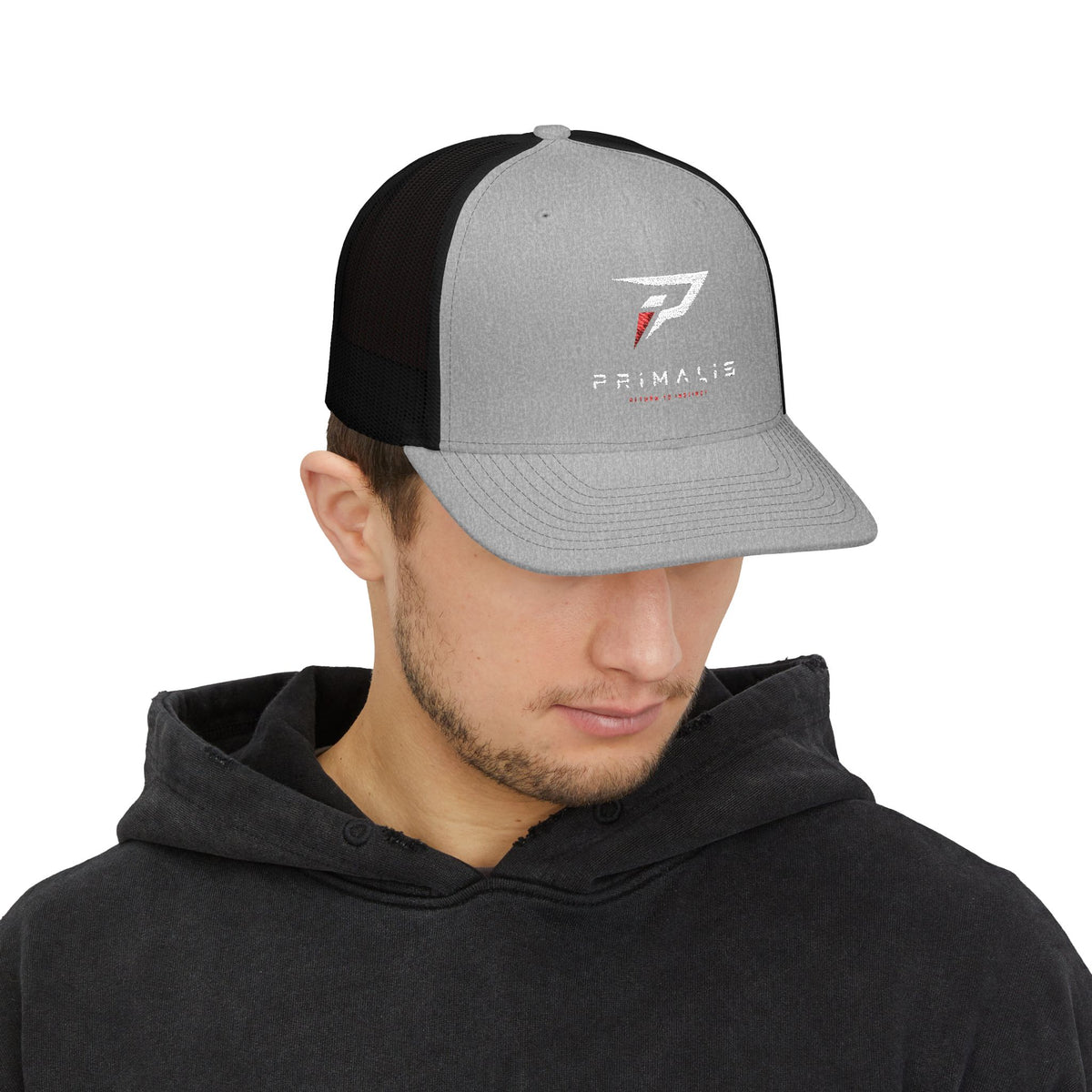 Primalis Performance Trucker Cap — Logo Snapback Hat