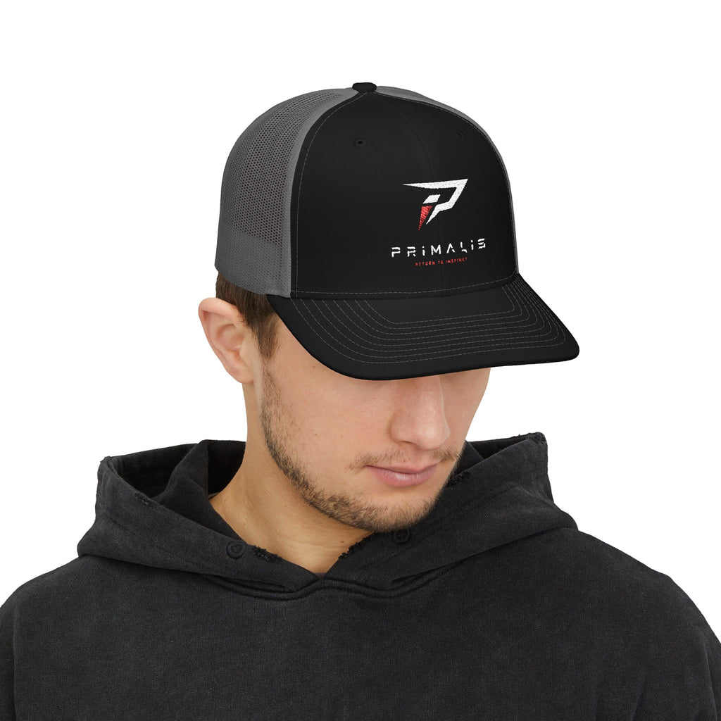 Primalis Performance Trucker Cap — Logo Snapback Hat