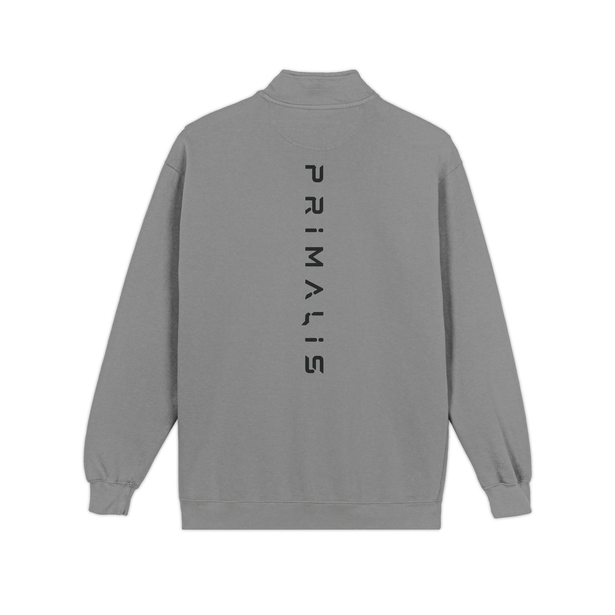 Primalis Quarter-Zip Sweatshirt — Minimal Athletic Logo Pullover