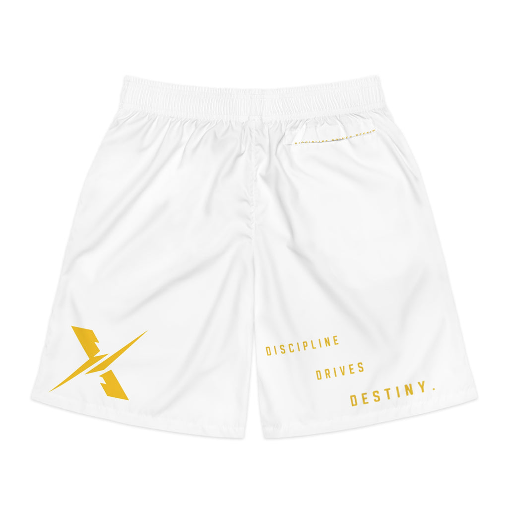 Men's Athletic Jogger Shorts — Axiom Logo & “Discipline Drives Destiny” Performance Shorts